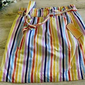 Copper Key strip skirt size small